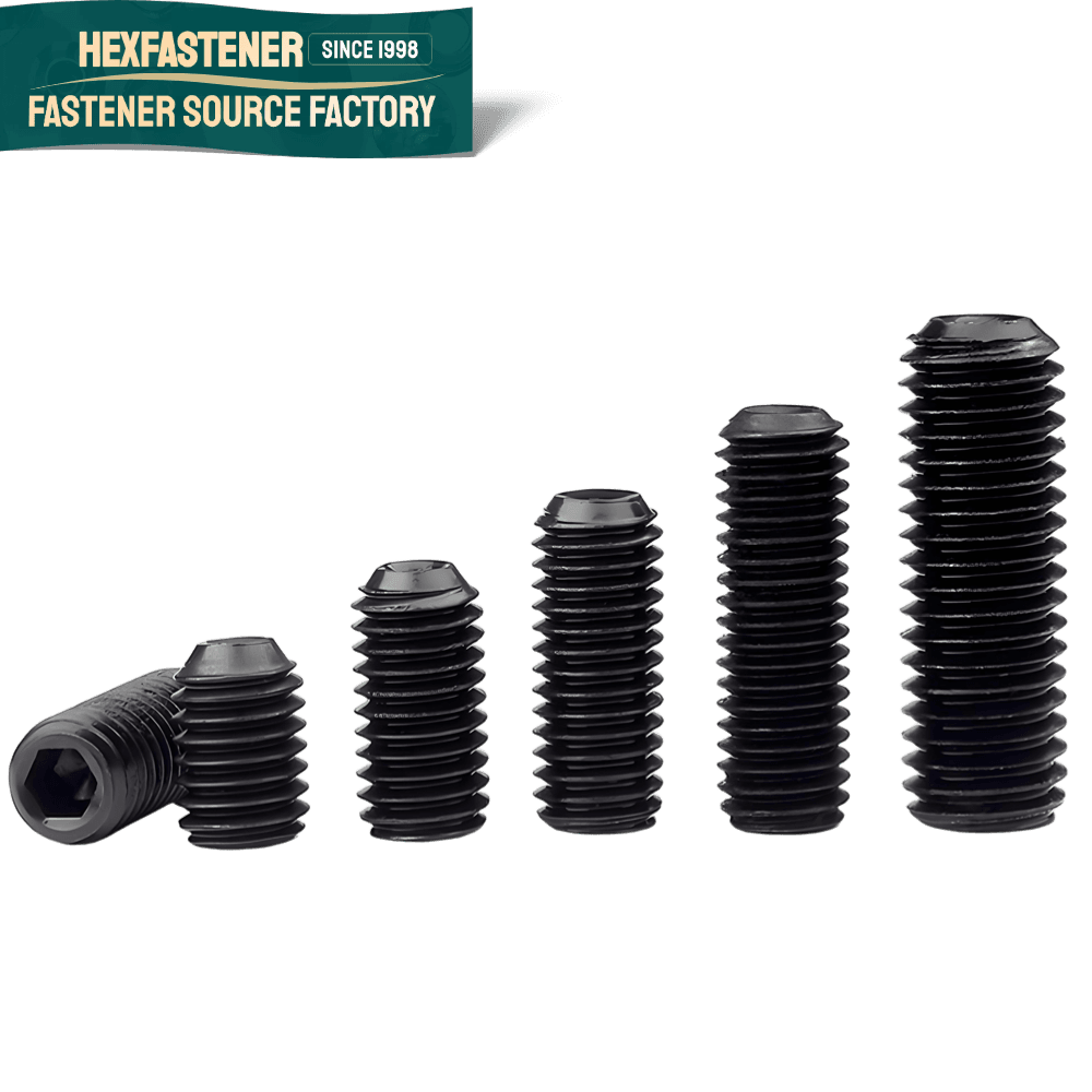 Socket Set Screw (Cup Point) — Asme Unc Unf High Tensile Set Screws Cup Point Set Screw7/16-14 4#-40 6-32 10-24 1/4-20 3/16-24 3/8-16 1/2-13 Headless Set Screw