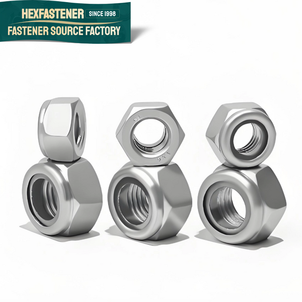 Nylon Insert Lock Nut, Carbon Steel Grade 12.9, METRIC
