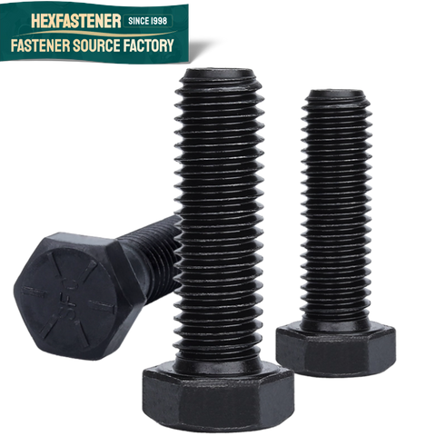 ASME 18.2.1 UNC 7/8-97/16 Inch Black Zinc Black Oxide Steel Grade 8 Hexagon Head Bolt Hex Head Bolts