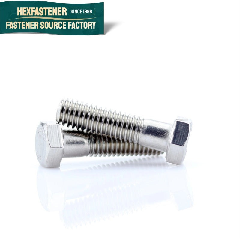 Hex Head Bolt — High Tensile A4-80 Hex Bolt 316 Stainless Steel ASME B18.2.1 UNC 1/2-13 3/4-10 1-8 Plain Finish Heavy Duty