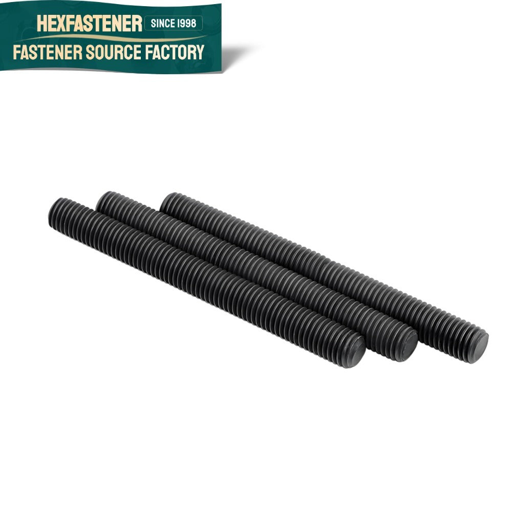 Threaded Rod — 35# Carbon Steel Threaded Rod UNC 1/2-13 5/8-11 3/4-10 1-8 ASTM A307 Plain Finish Full Threaded Rod for General Use