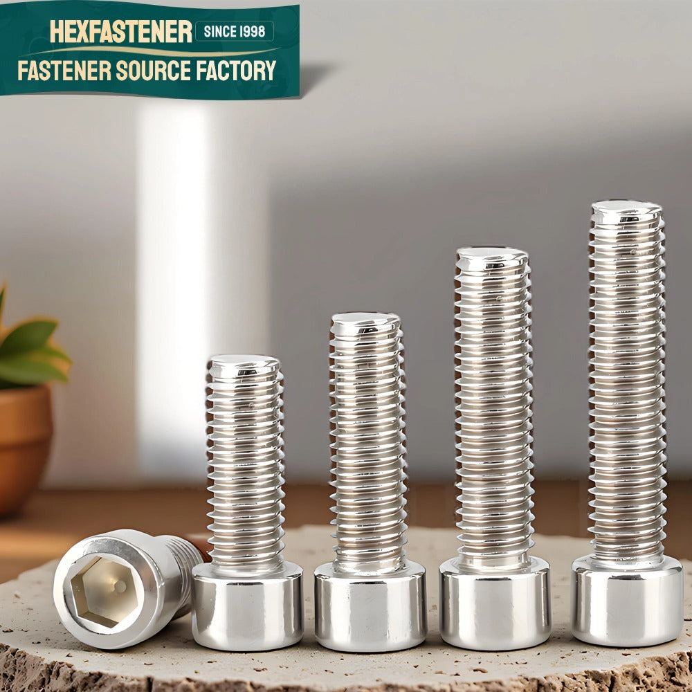 Socket Head Cap Screw — Marine Grade Socket Head Cap Screw 316 Stainless UNC 3/8-16 1/2-13 5/8-11 A4-80 ASME