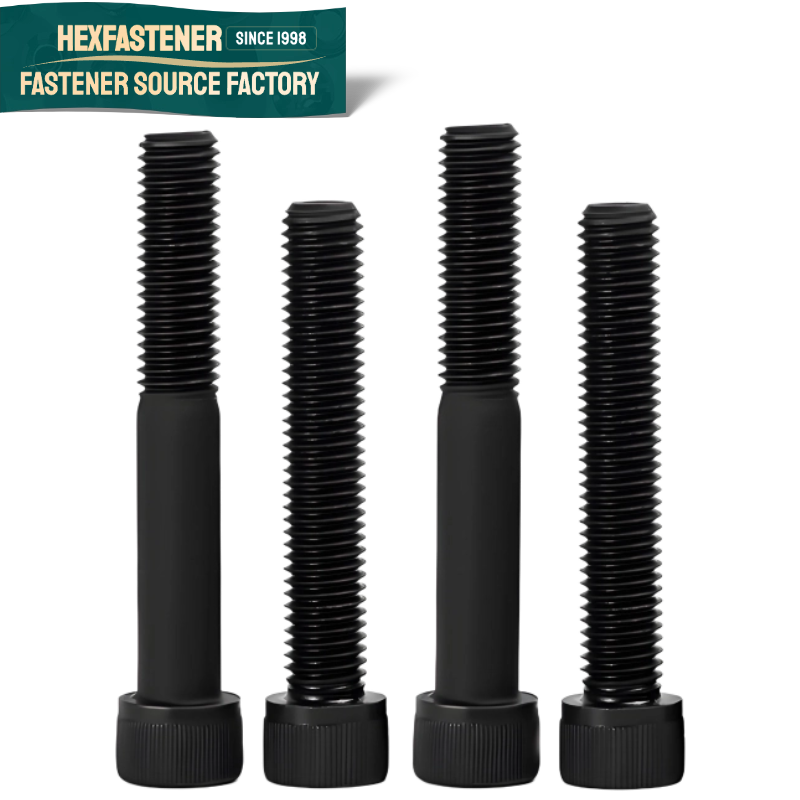 Socket Head Cap Screw — 12.9 Grade10#-32 1/4-28 3/8-24 5/16-24 1/2-20 5/8-18 7/8-14 1-14 1-1/4-12 1-1/8Black Alloy Steel Hexagonal Hex Socket Cap Screw