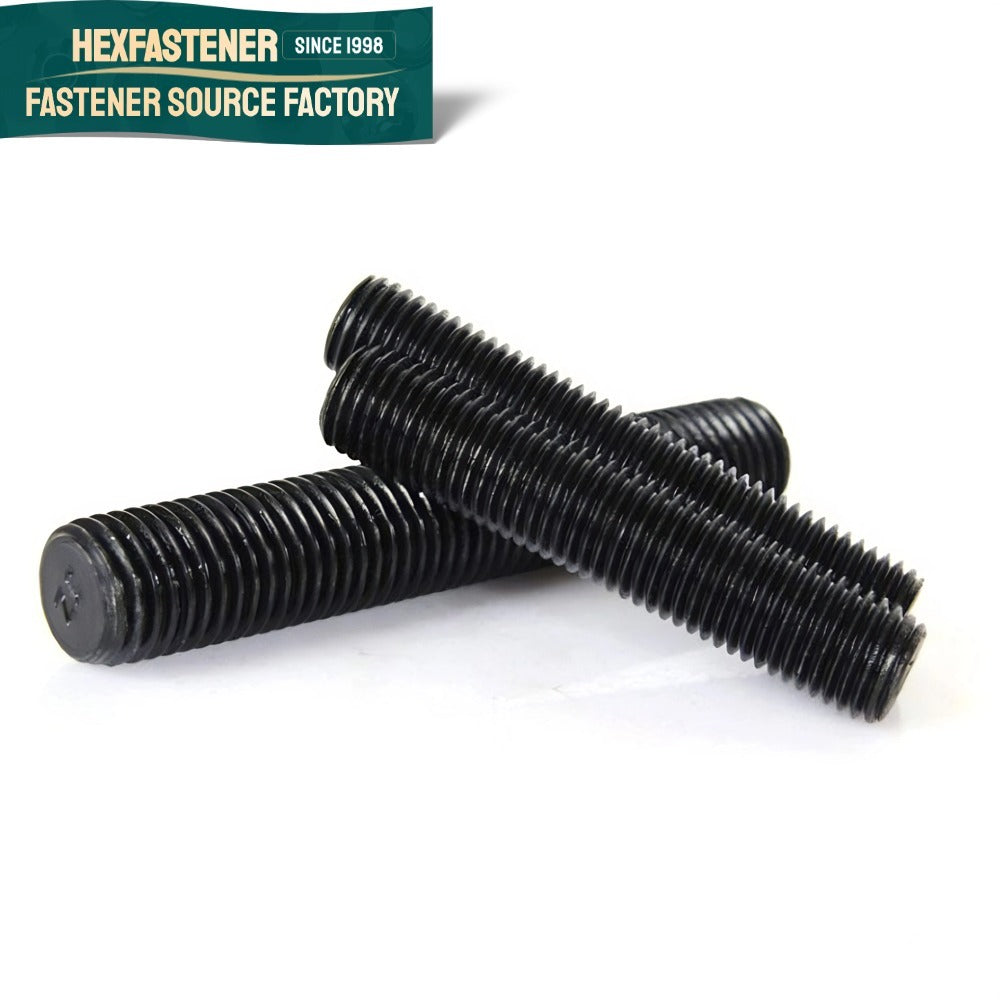 Threaded Rod — 1"-8 UNC Threaded Rod B7 Alloy Steel Full Threaded Zinc Plated Heavy Duty Rod for Flange Connection