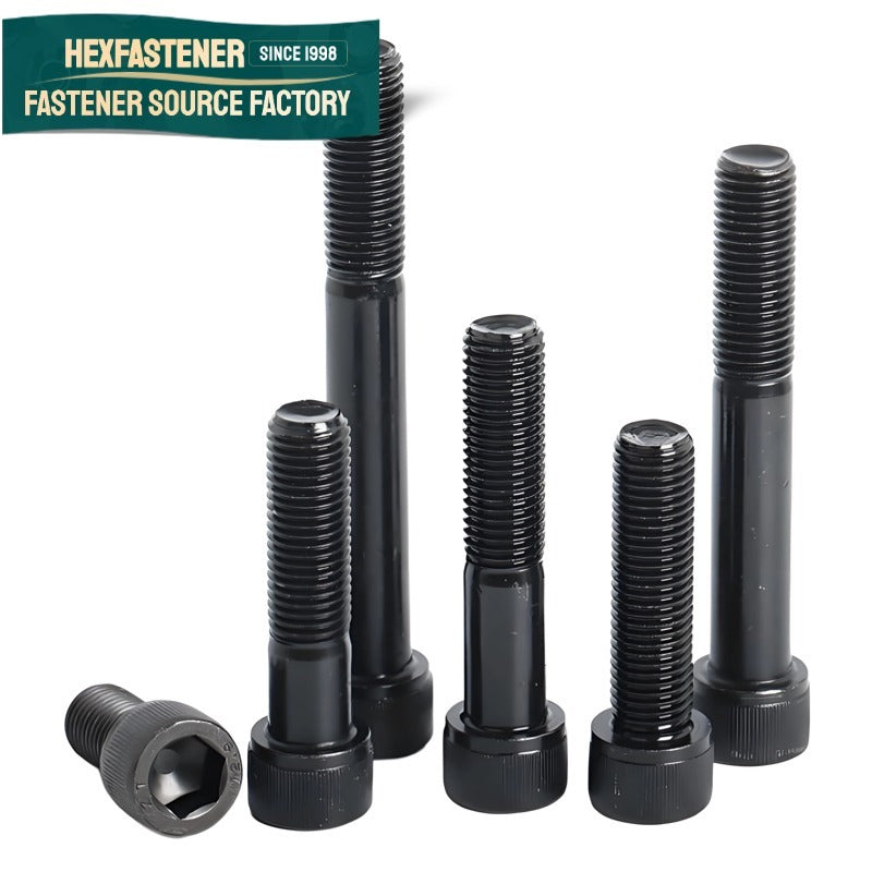 Socket Head Cap Screw — Grade 12.9 Socket Head Cap Screw 35CrMo UNC 1/4-20 5/16-18 3/8-16 1/2-13 Black Oxide ASME B18.3