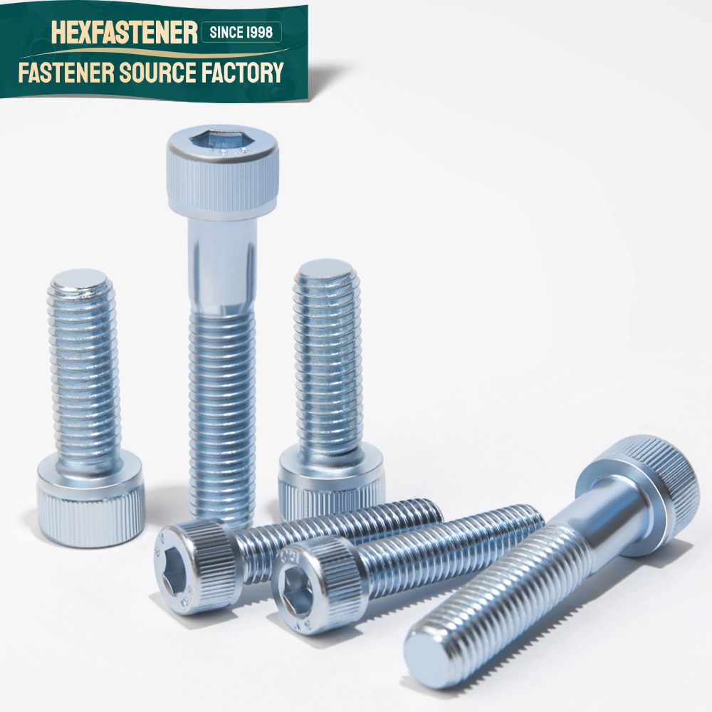 Socket Head Cap Screw — 12.9 Grade Hexagon Socket Head Cap Screw Zinc-plated M1.5 M2 M2.5 M3 M4 M5 M6 Hex Allen Key Bolts DIN912(half/full Thread)