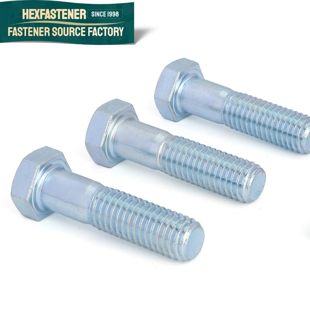Hex Head Bolt — ANSI B18.2.1 Hex Head Bolt UNF Fine Thread 1/4-28 3/8-24 1/2-20 7/16-20 3/4-16 7/8-14 Zinc Plated Grade 5