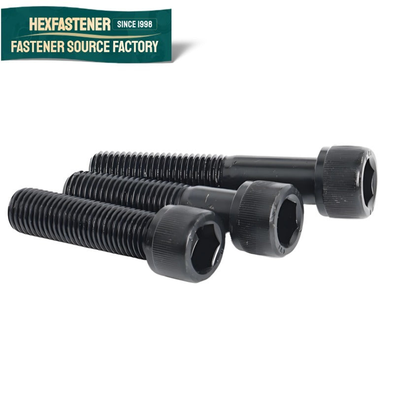 Socket Head Cap Screw — Grade 8.8 Hexagon Socket Head Cap Screw UNC 1/4-20 3/8-16 1/2-13 1-8 Black Oxide ASME Fastener