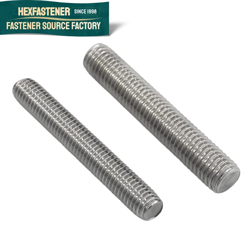 Threaded Rod — Stainless Steel UNC Threaded Rod 304 1/2-13 Full Threaded Corrosion Resistant Rod for Marine