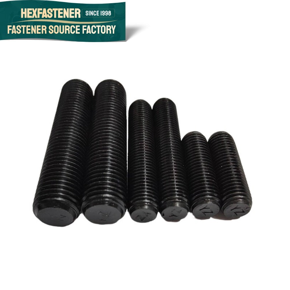 Threaded Rod — 1-3/8"-6 UNC Threaded Rod 35CrMo Steel Full Threaded Zinc Plated Heavy Duty Rod for Petrochemical
